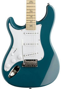 PRS SE John Mayer Silver Sky Left Handed Nylon Blue Maple Fingerboard - Image 6