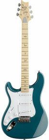 PRS SE John Mayer Silver Sky Left Handed Nylon Blue Maple Fingerboard - Image 3