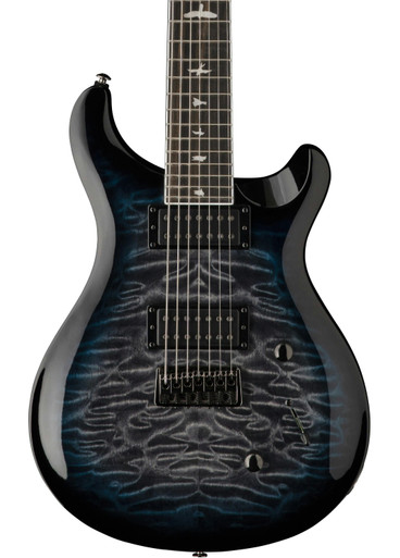 PRS SE MARK HOLCOMB Seymour Duncan Scarlett & Scourge SVN Seven String In Holcomb Blue Burst