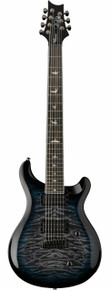 PRS SE MARK HOLCOMB Seymour Duncan Scarlett & Scourge SVN Seven String In Holcomb Blue Burst - Image 3