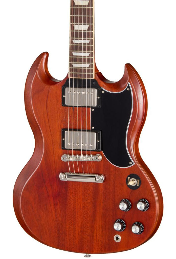 Gibson SG Standard '61 Faded Electric Guitar in Faded Vintage Cherry