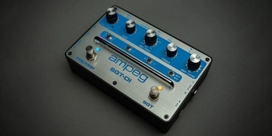 Ampeg SGT-DI Bass Preamp and DI Pedal Blue Line Anniversary Edition Pedal