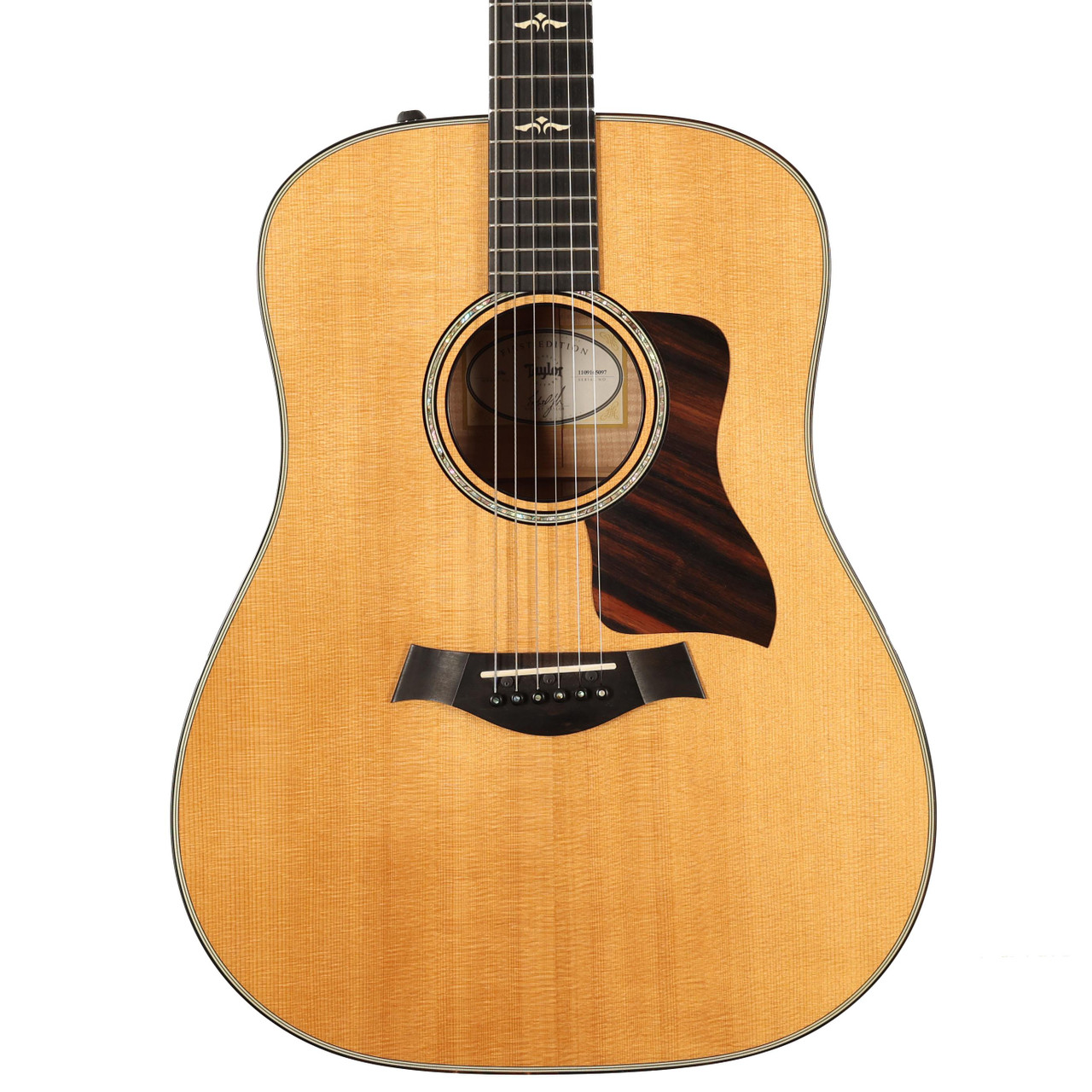 Second Hand Taylor 610E Electro Acoustic Guitar in Natural 328 - Image 2