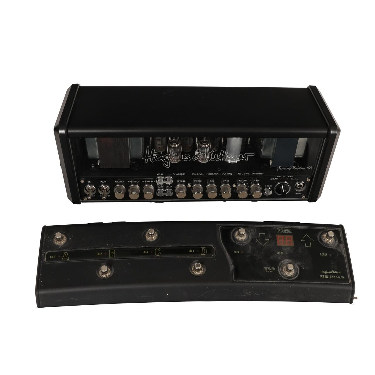 Second Hand Hughes & Kettner Grandmeister 36 Guitar Amp Head 445 - Image 2