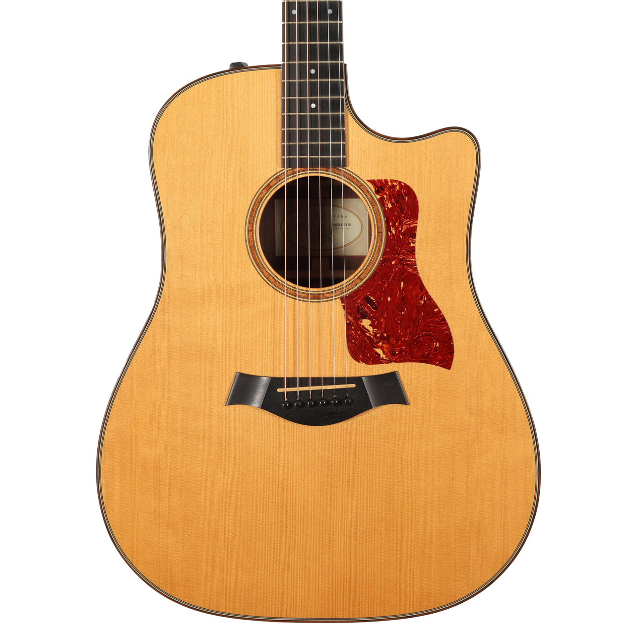 Second Hand 2003 Taylor 710ce Electro Acoustic Guitar in Natural 486 - Image 2