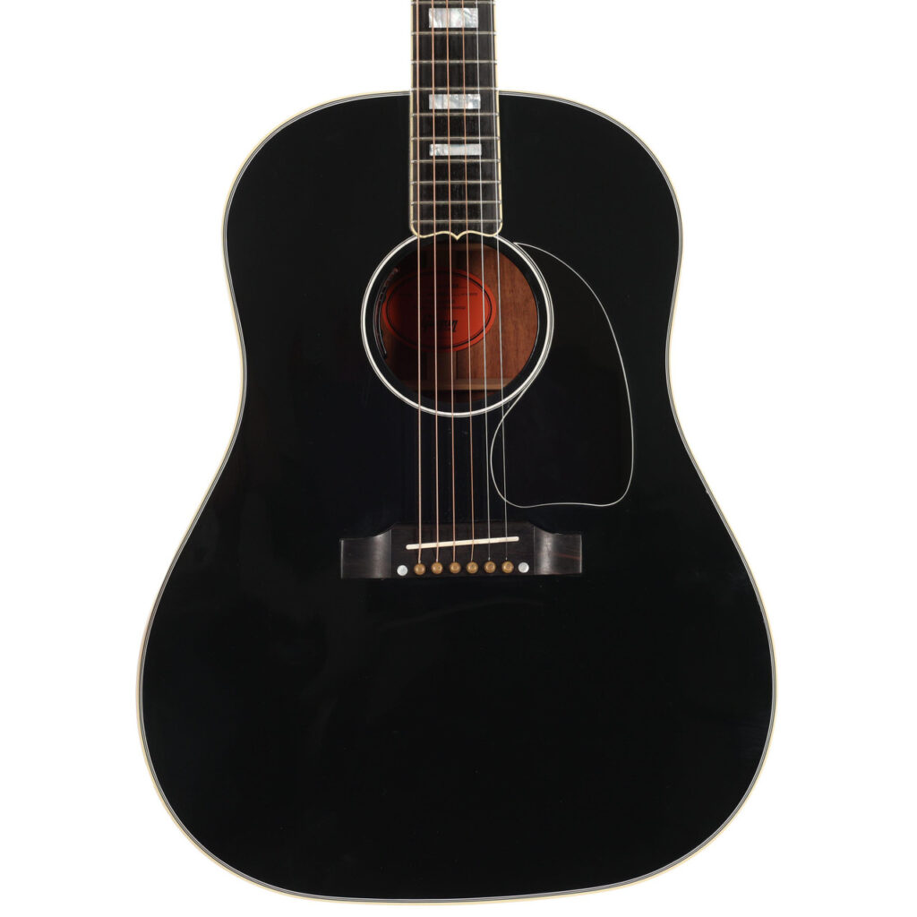 Second Hand Gibson Custom Shop J-45 Custom Electro Acoustic Guitar in Ebony 508