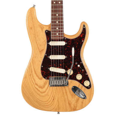 Second Hand 1997 Fender Stratocaster Plus Electric Guitar in Natural With Rosewood Neck 604