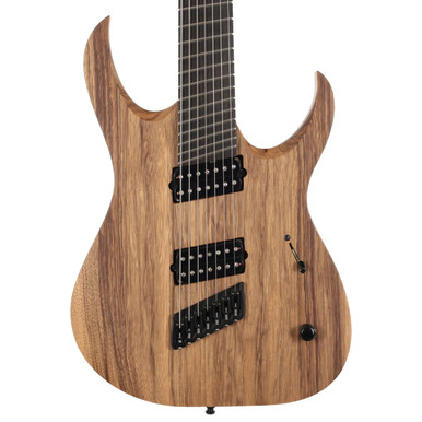 Second Hand Mayones Duvell VF 7 Electric Guitar in Black Limba Satin 606
