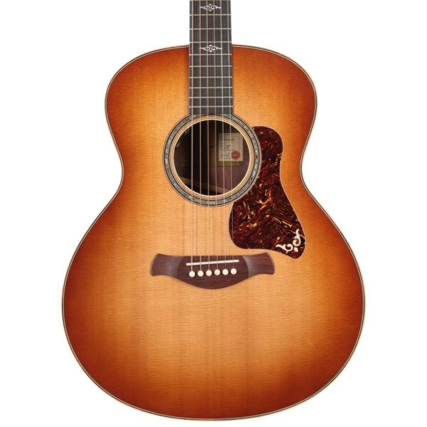 Second Hand Taylor 814e Gold Label Acoustic Guitar In Rosewood Honeyburst 626 - Image 2