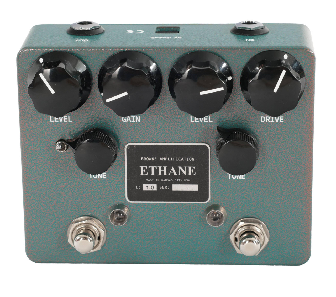 Second Hand Browne Amplification Ethane Dual Overdrive Pedal 397 - Image 2
