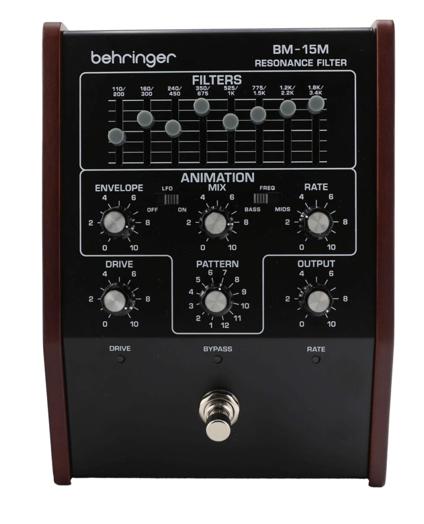 Second Hand Behringer BM-15M Resonance Filter Pedal 115