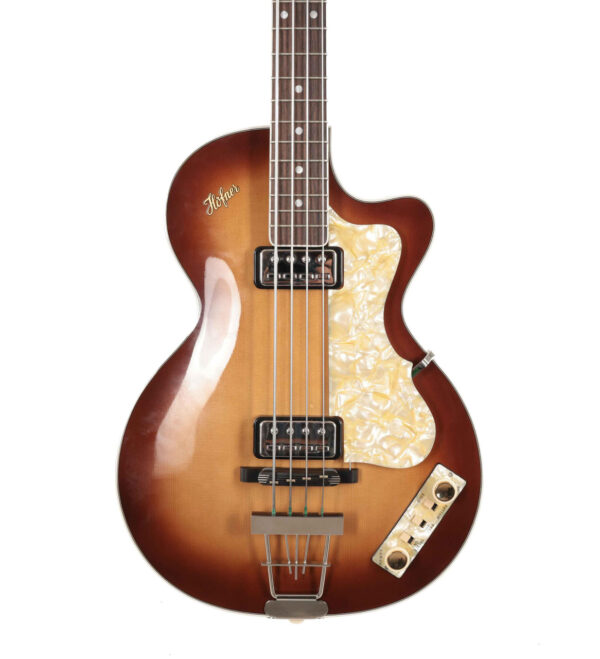 Second Hand Hofner H500/2-0 Sunburst Bass Guitar 002 - Image 1