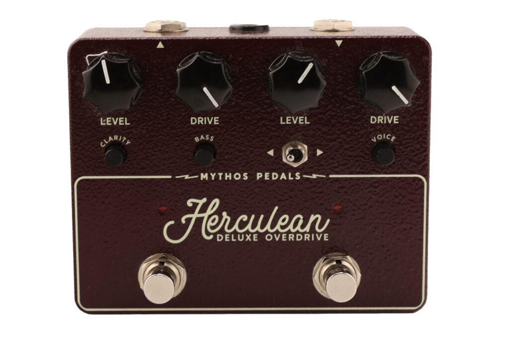Second Hand Mythos Herculean Deluxe Dual Overdrive Pedal 959