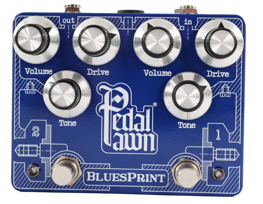 Second Hand Pedal Pawn BluesPrint Blues Breaker/Tube Screamer Overdrive Pedal 107
