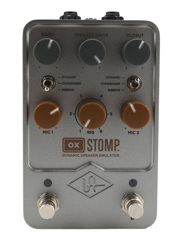 Second Hand Universal Audio UAFX OX Stomp Dynamic Speaker Emulator Pedal 383 - Image 2