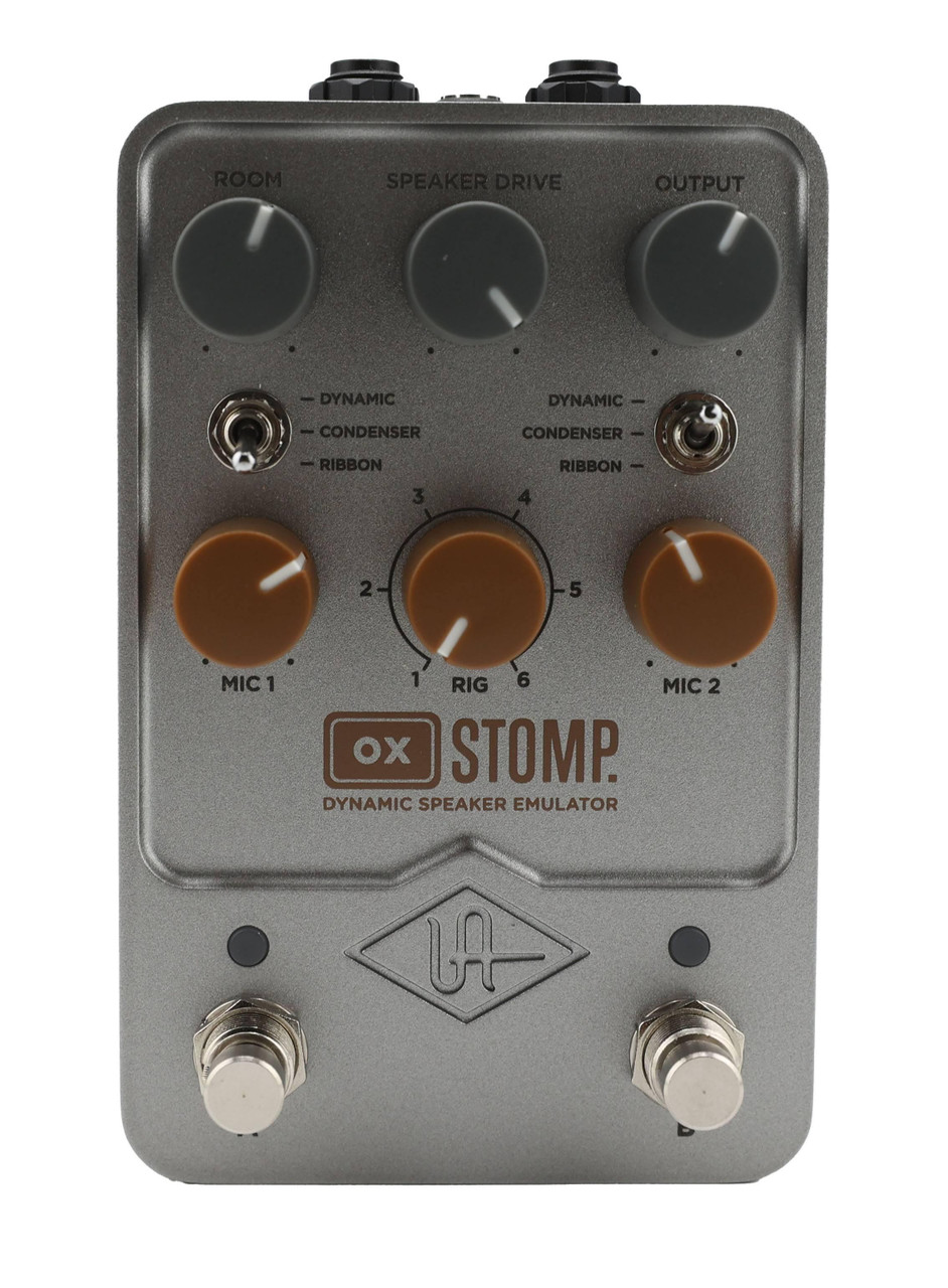 Second Hand Universal Audio UAFX OX Stomp Dynamic Speaker Emulator Pedal 383 - Image 2