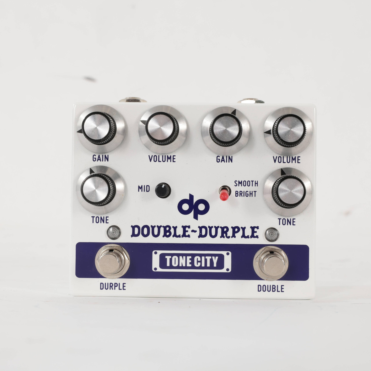 Second Hand Tone City Double Durple Peter "Danish Pete" Honorz Dual Overdrive Pedal 446 - Image 1