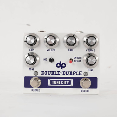 Second Hand Tone City Double Durple Peter "Danish Pete" Honorz Dual Overdrive Pedal 446 - Image 2