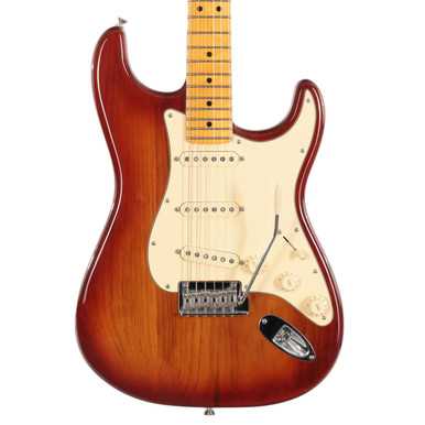 Second Hand Fender AmPro II Stratocaster In Sienna Sunburst With Hardcase 540 - Image 2