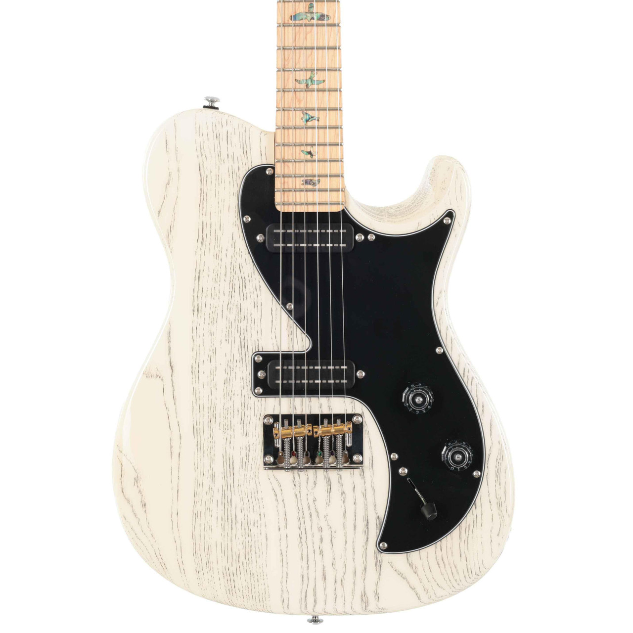 Second Hand PRS SE NF52 Electric Guitar In Black Doghair 676 - Image 1