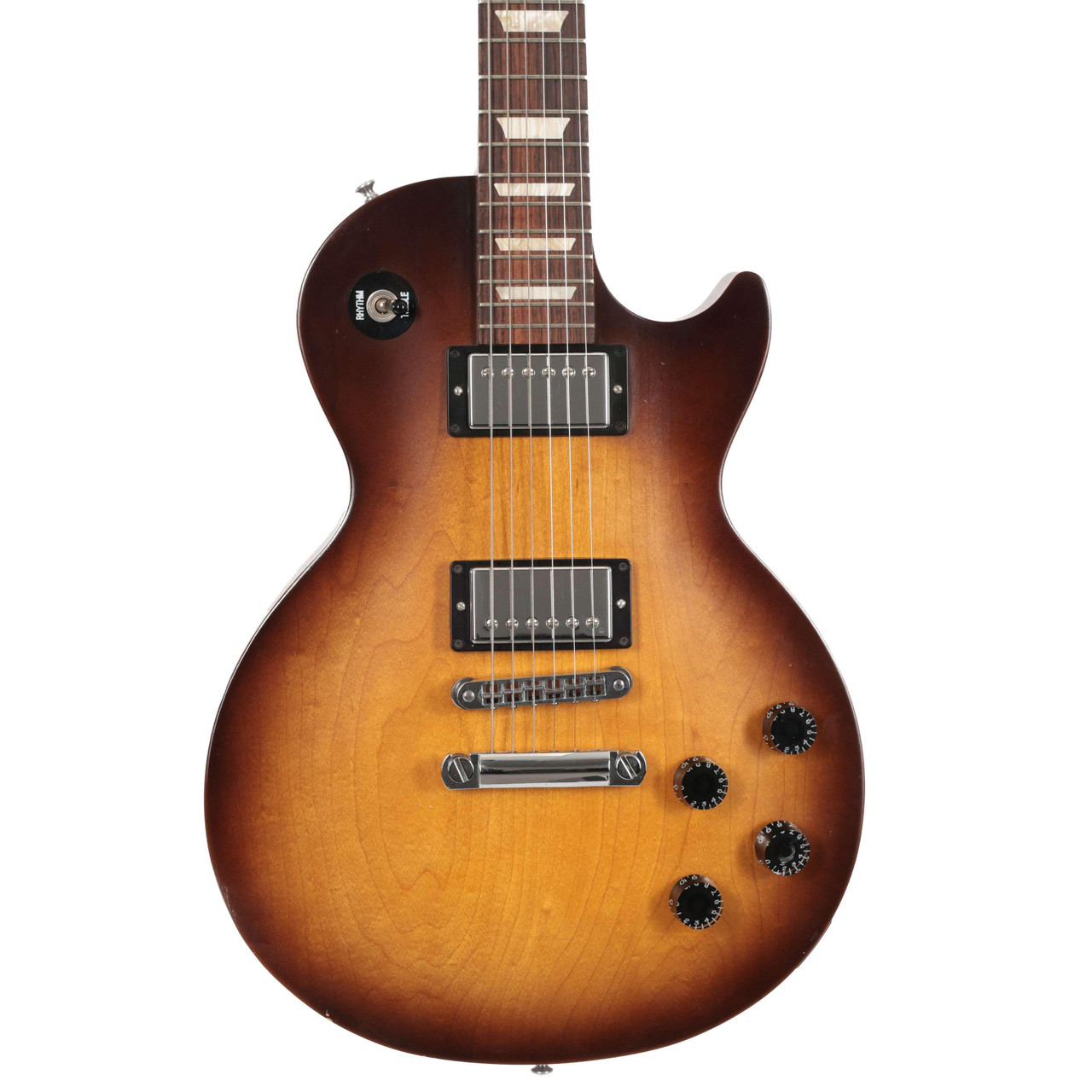 Second Hand Gibson Les Paul 60s Tribute Satin Tobacco Burst 691 - Image 1