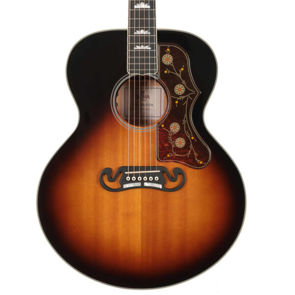 Second Hand Sigma SG200 Jumbo Electro Acoustic Guitar In Vintage Sunburst 695 - Image 1
