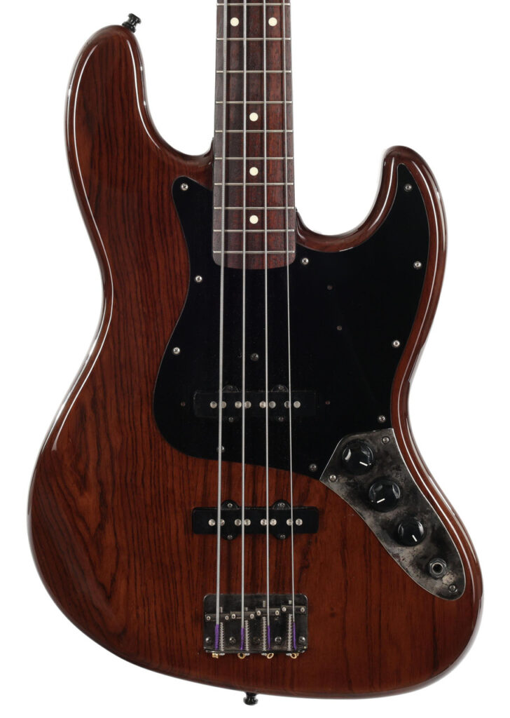 Second Hand Fender MIJ Walnut Jazz Bass 082