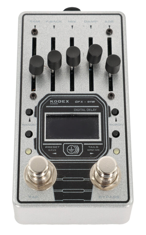 Second Hand Kodex Audio GFX-91W Digital Delay Pedal 104 - Image 2