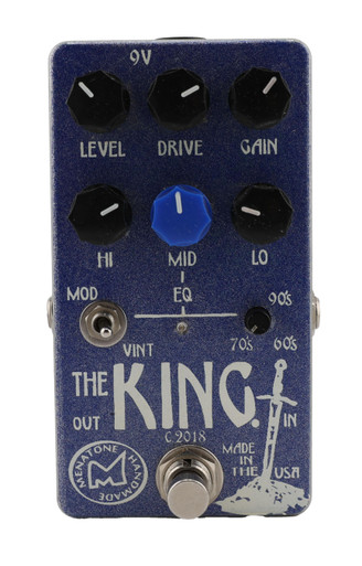 Second Hand Menatone The King (Studio Edition) Overdrive Pedal 475
