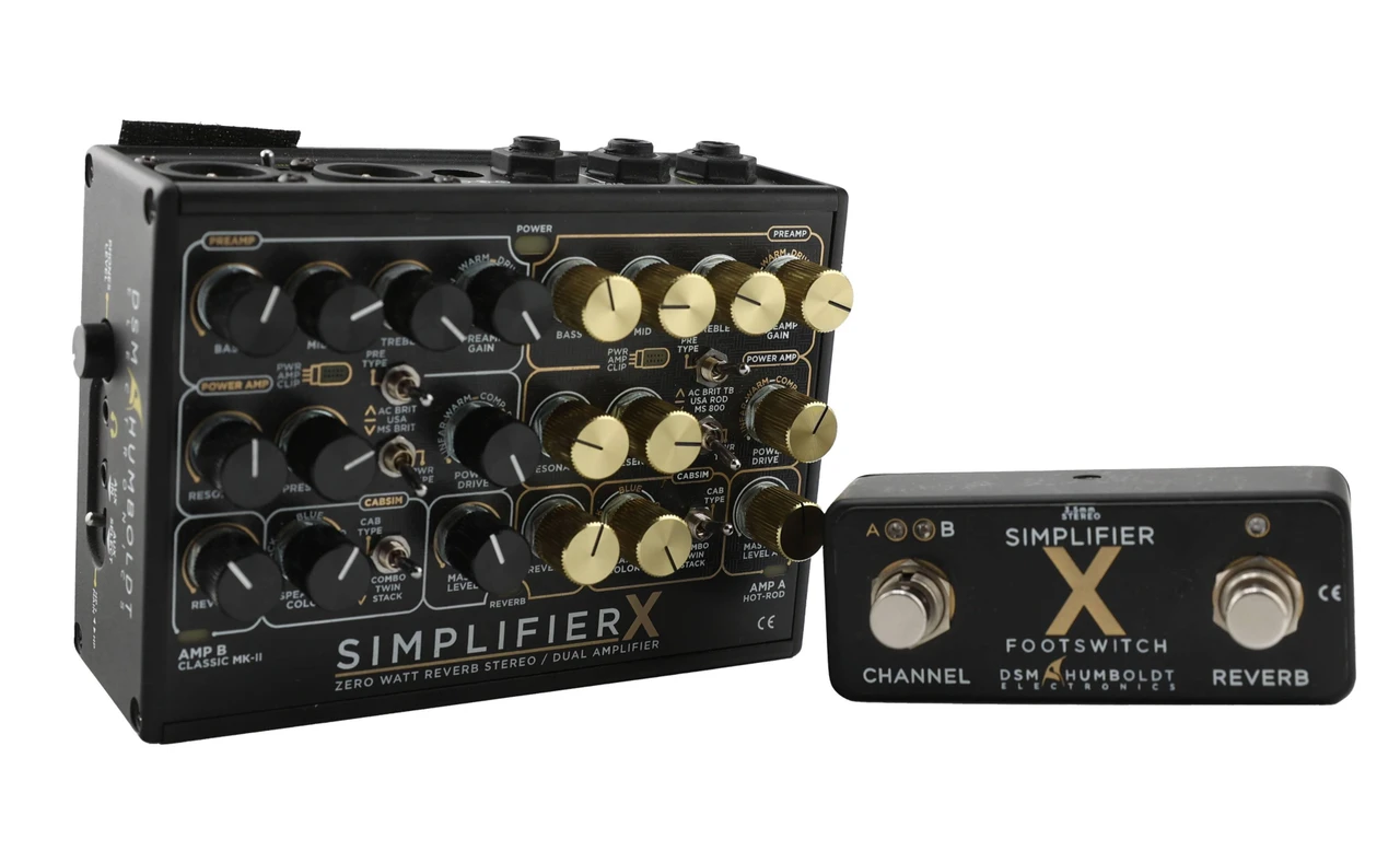 Second Hand Simplifier X Zero Watt Reverb Stereo Amp Pedal 633 - Image 2