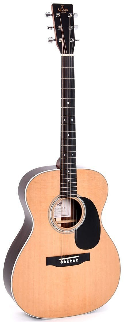 Sigma 000 All Solid 1 Series Spruce Top - Solid Indian Rosewood Back and Sides - Image 5
