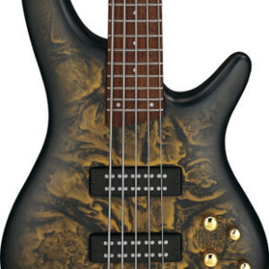 Ibanez SR305EDX 5 String Bass Guitar in Frozen Gold Matte