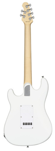 Sterling by Music Man Sub Cutlass CT20 HSSin Canvas White with Maple Neck - Image 6