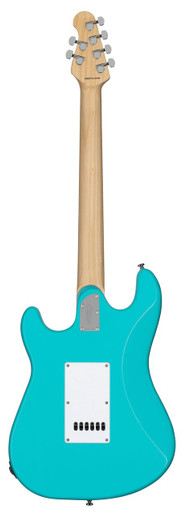 Sterling by Music Man Sub Cutlass CT20 HSS in Electric Blue with Amaranth Neck - Image 6