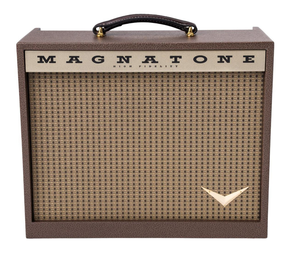 Magnatone Starlite 5w 1x10 Guitar Valve Amp Combo with Reverb in Brown
