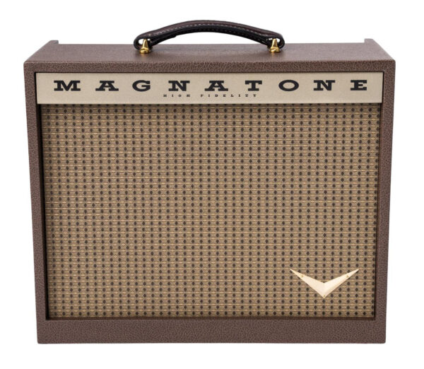 Magnatone Starlite 5w 1x10 Guitar Valve Amp Combo with Reverb in Brown - Image 2