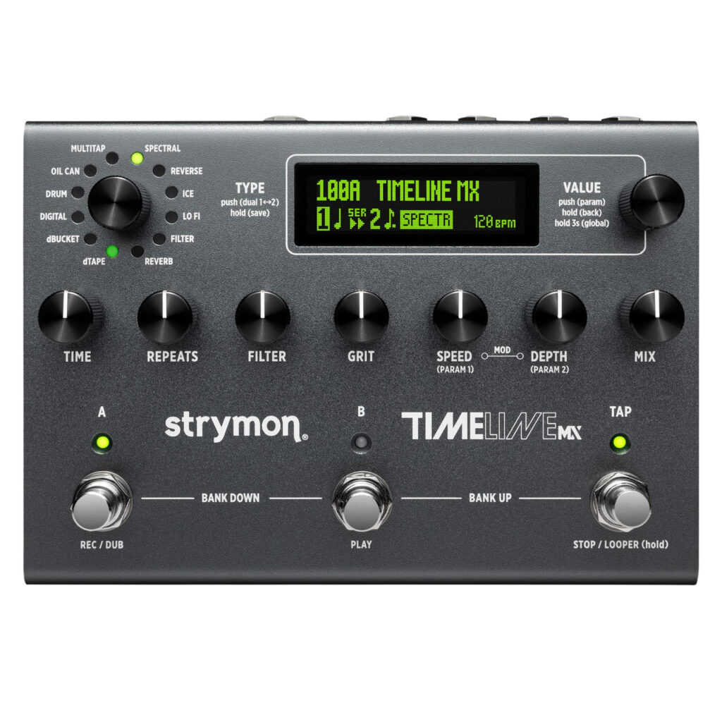 Strymon TimeLine MX Multi Delay Pedal