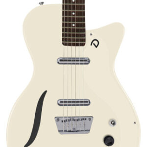 Danelectro Vintage Baritone Electric Guitar in Vintage White
