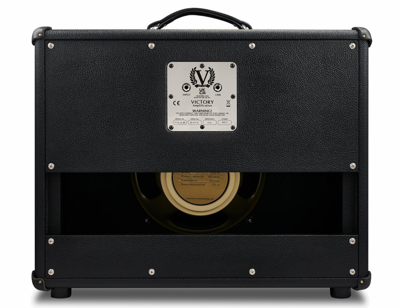 Victory Deputy Wide Body 1x12 Cab - Celestion 65w Creamback - open back - Image 5