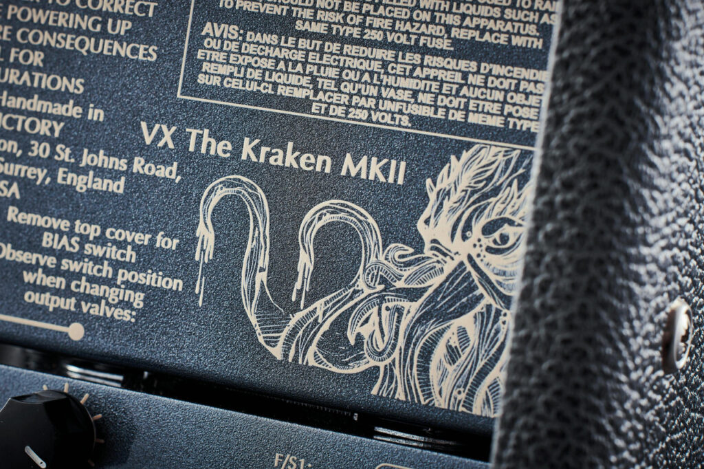 Victory VX MKII The Kraken 50w Compact Sleeve Guitar Head with 6L6 Valves