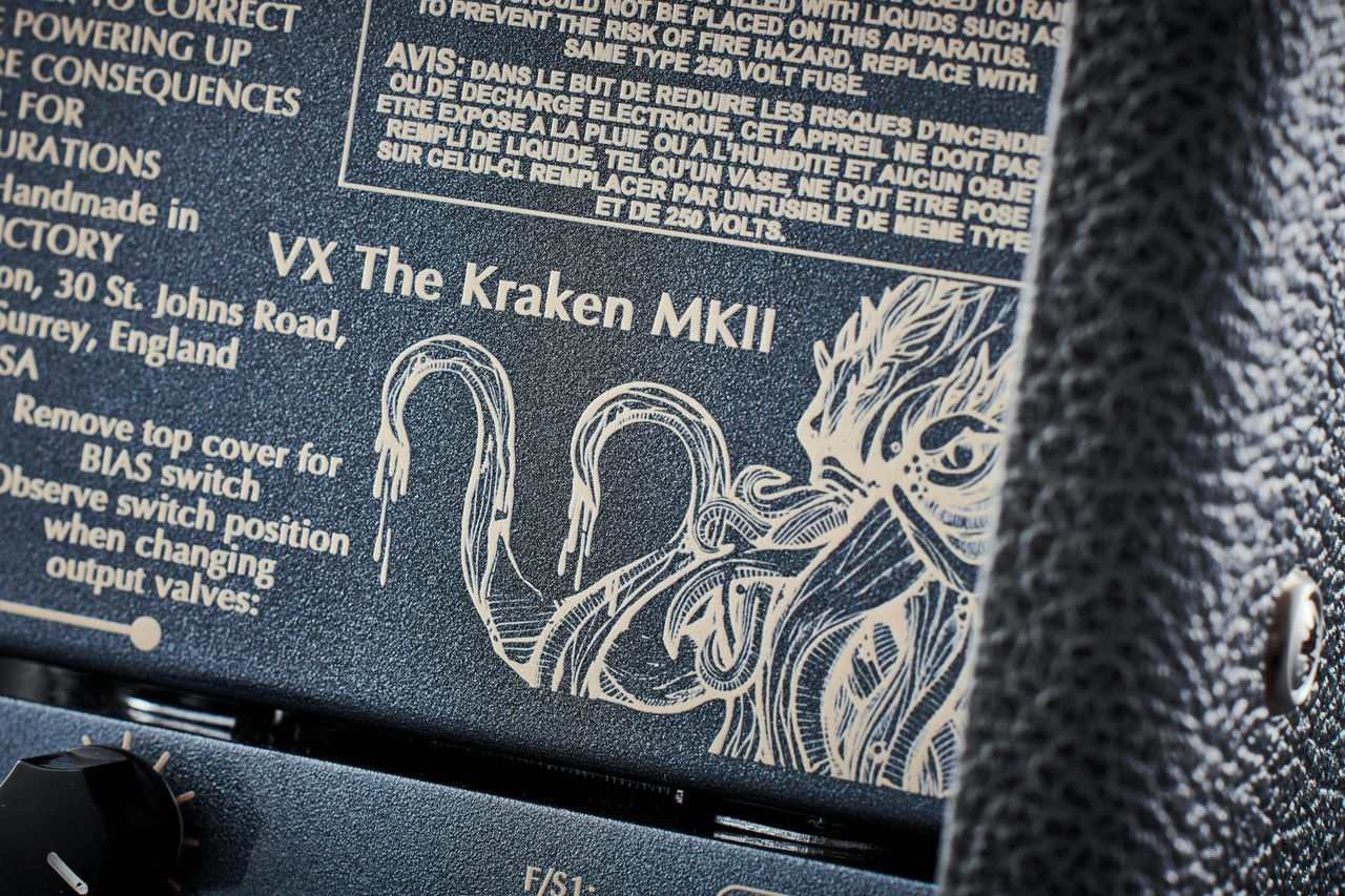 Victory VX MKII The Kraken 50w Compact Sleeve Guitar Head with 6L6 Valves - Image 5