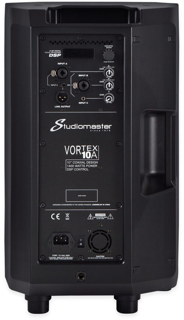 VORTEX 10A - 10" ACTIVE SPEAKER CABINET