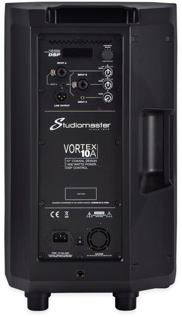 VORTEX 10A - 10" ACTIVE SPEAKER CABINET - Image 5