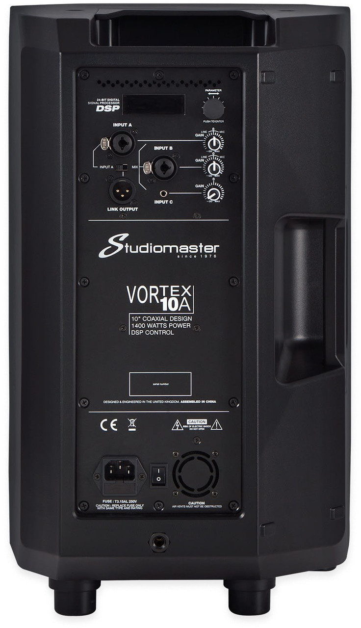 VORTEX 10A - 10" ACTIVE SPEAKER CABINET - Image 5