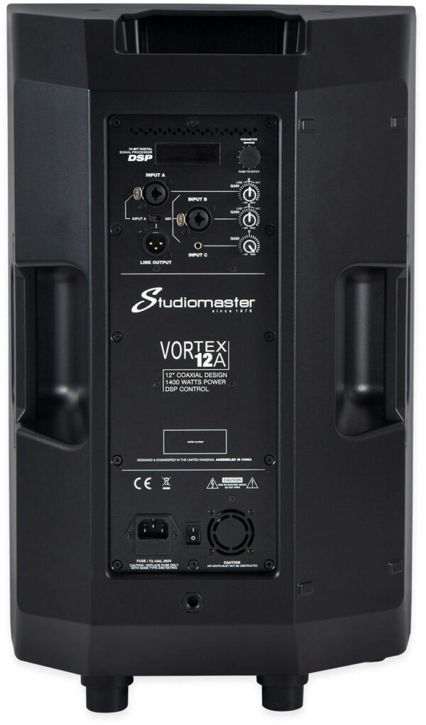 VORTEX 12A - 12" ACTIVE SPEAKER CABINET - Image 5
