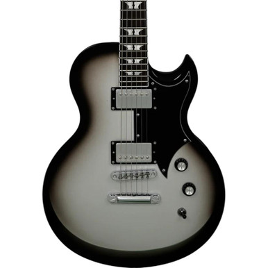 Woodrite Seer Electric Guitar in Silverburst - Image 2