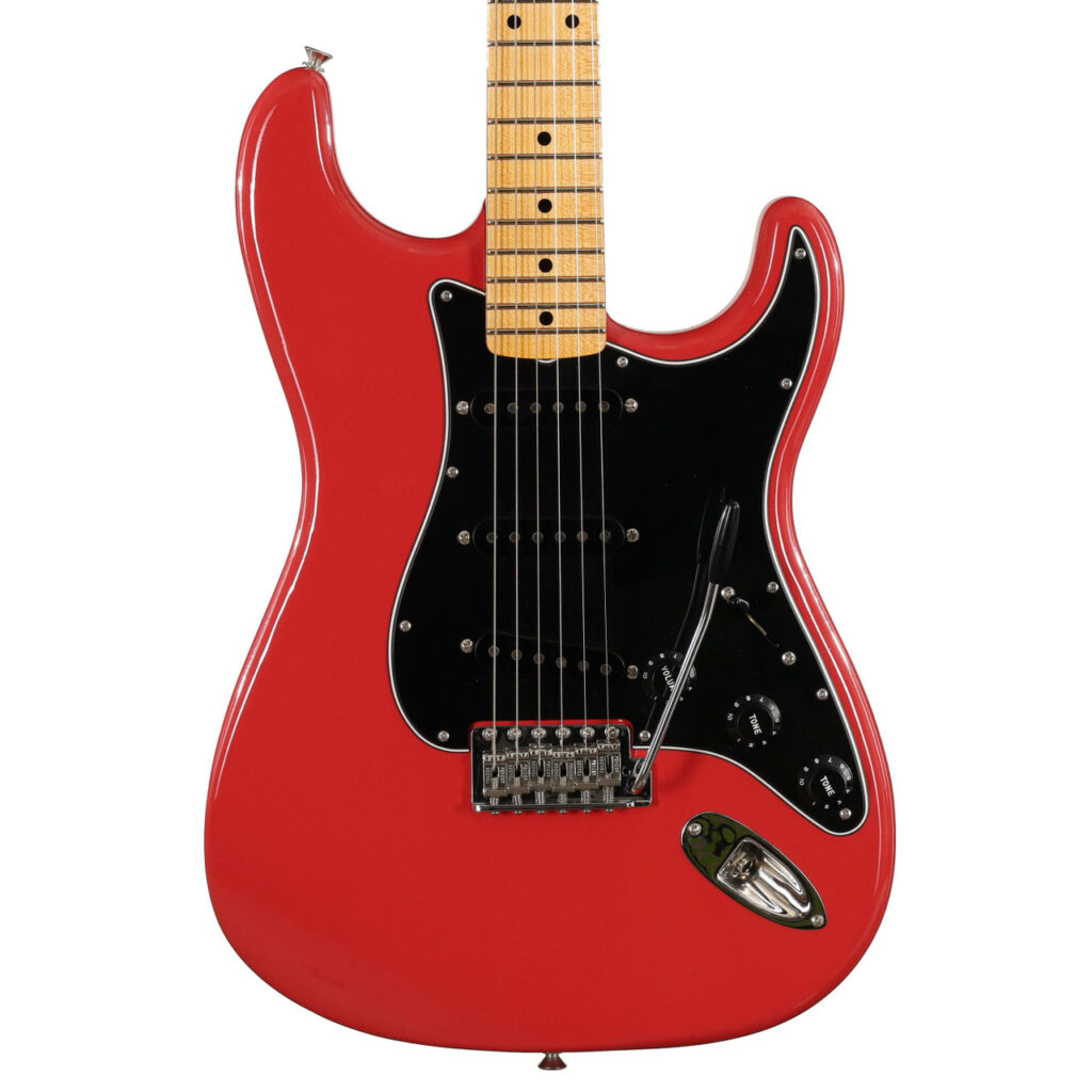 Fender Custom Shop Postmodern Stratocaster Deluxe Closet Classic in Fiesta Red with Maple Neck