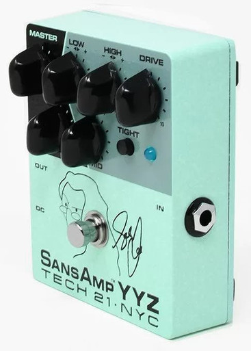Tech 21 YYZ Geddy Lee Signature SansAmp YYZ Pedal