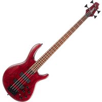 Cort Artisan B4 Element 4-String Bass Open Pore Burgundy Red