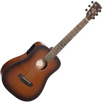 Cort Earth GO 3/4 Mini Dreadnought Open Pore Brown Burst